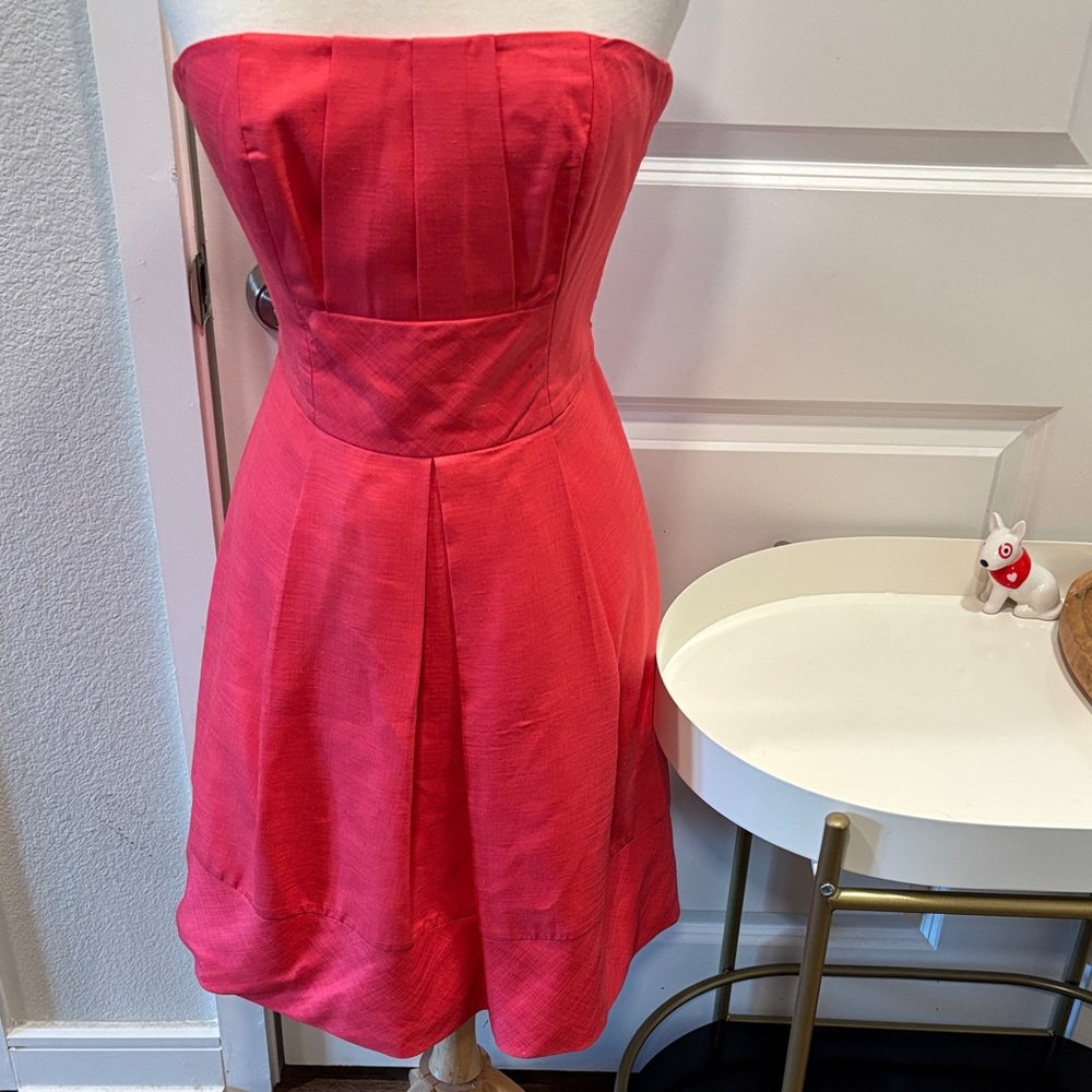 GUC Trina Turk Strapless Pink Dress